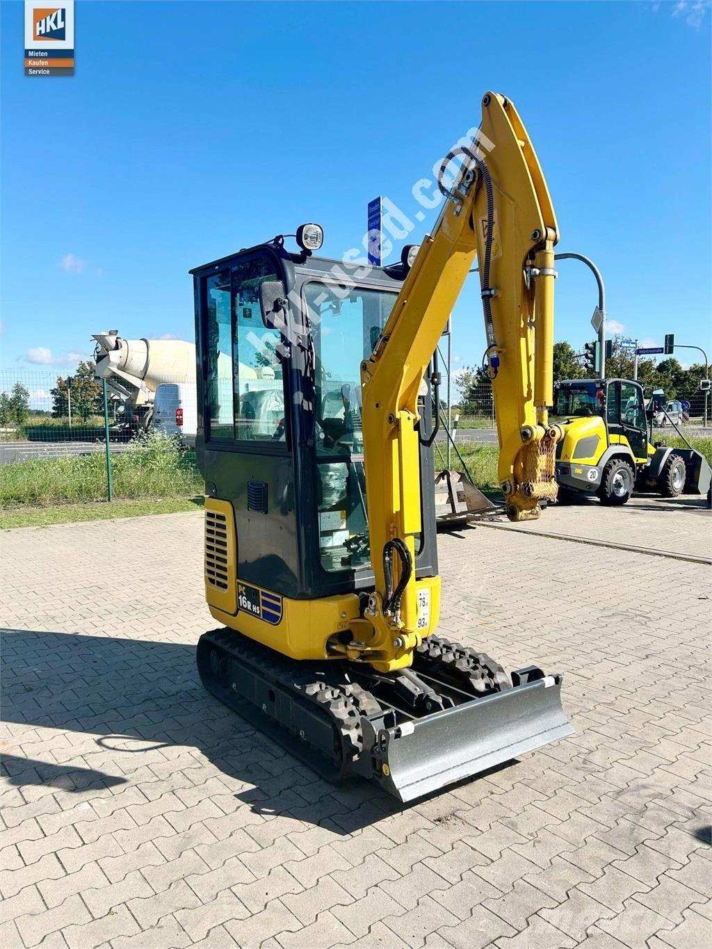 Komatsu PC 16 R-3HS Mini pelle < 7t