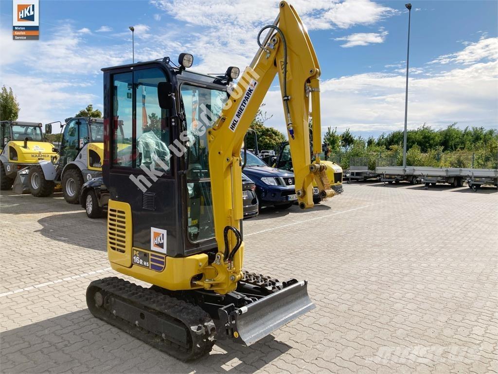 Komatsu PC 16 R-3HS Mini pelle < 7t