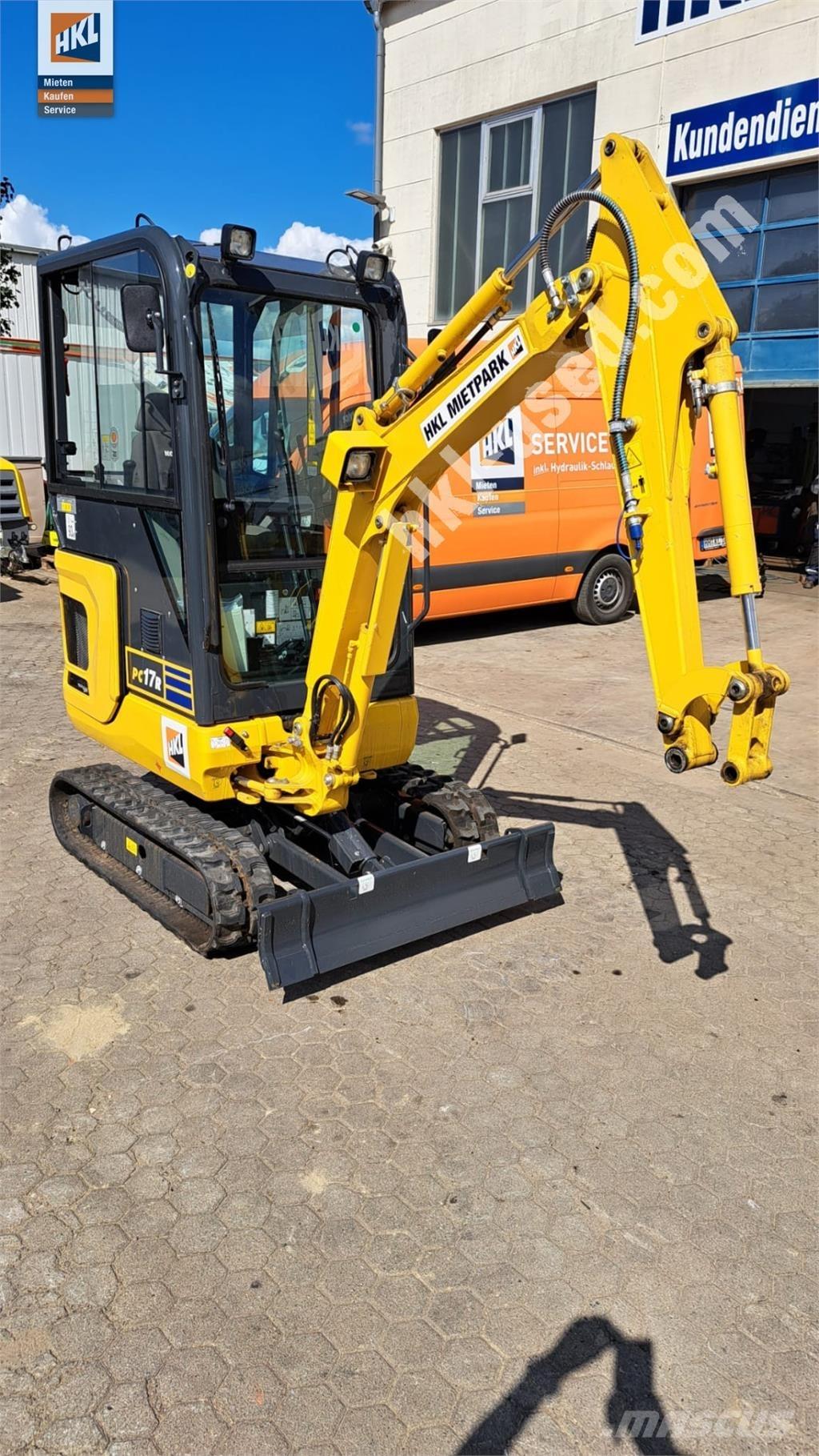 Komatsu PC 17 R-5 Mini pelle < 7t