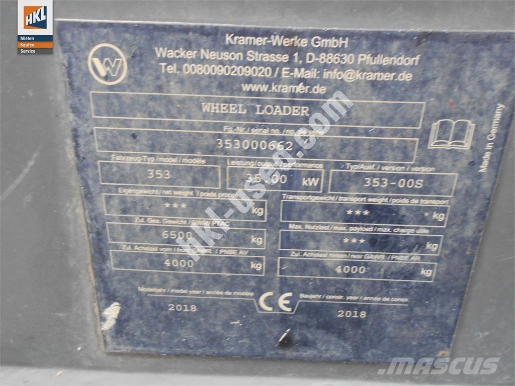 Kramer 5075 Chargeuse sur pneus