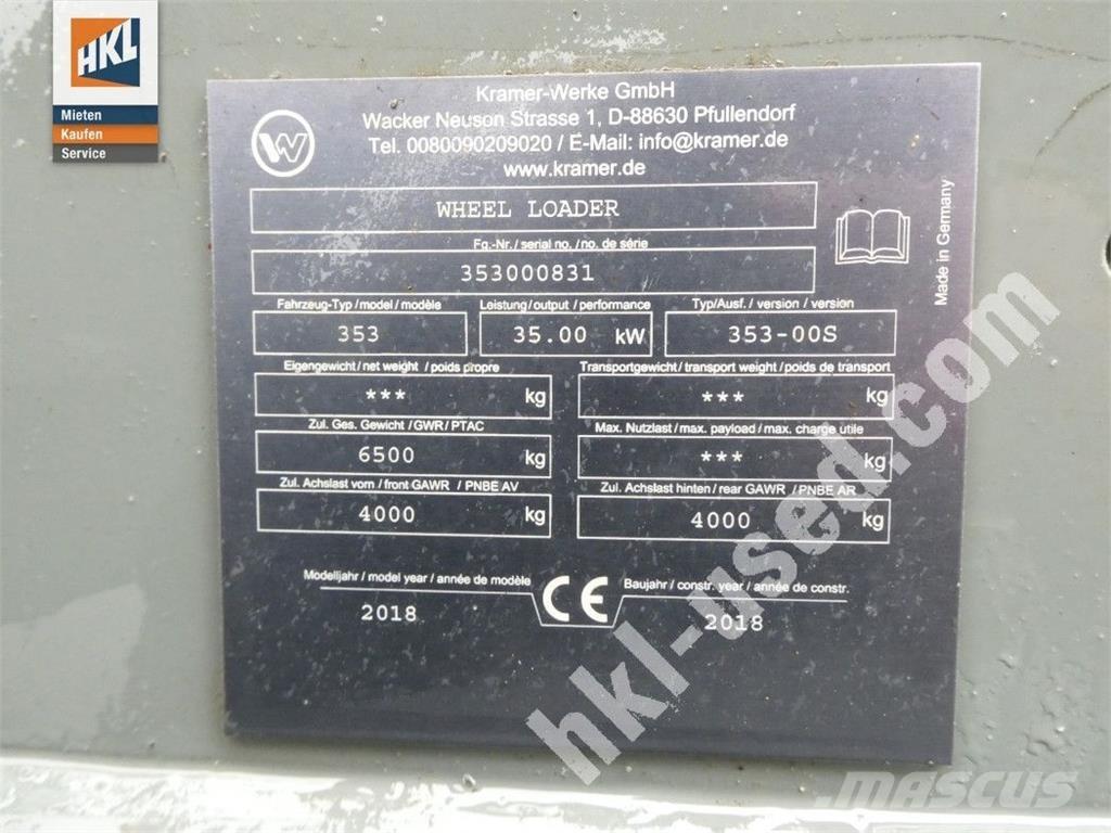 Kramer 5075 Chargeuse sur pneus