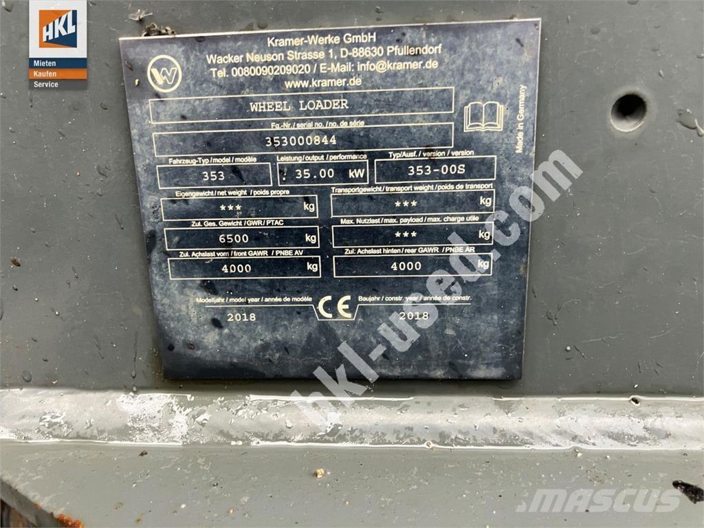 Kramer 5075 Chargeuse sur pneus