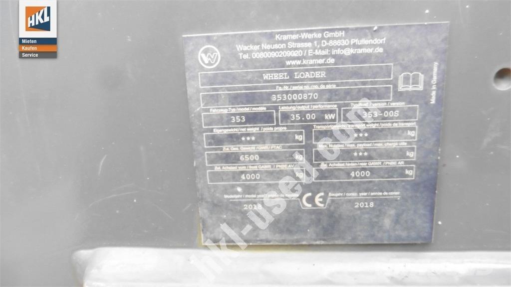 Kramer 5075 Chargeuse sur pneus