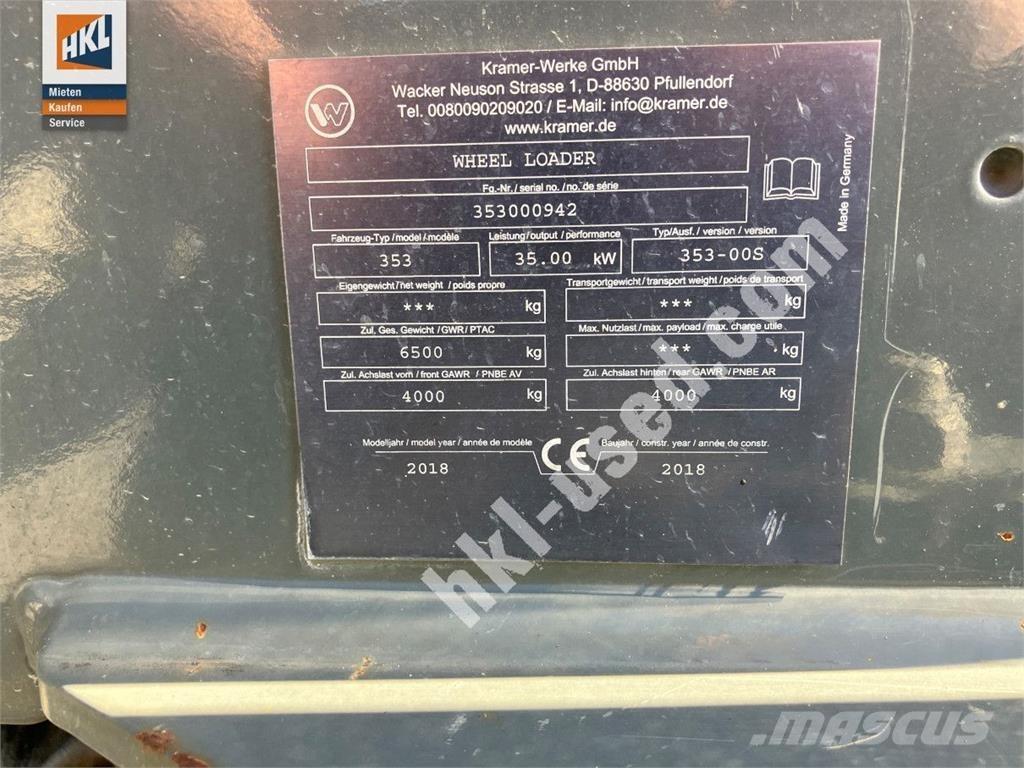Kramer 5075 Chargeuse sur pneus