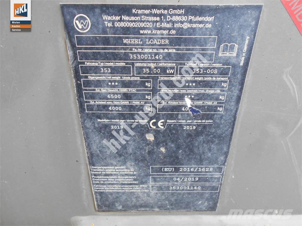 Kramer 5075 Chargeuse sur pneus