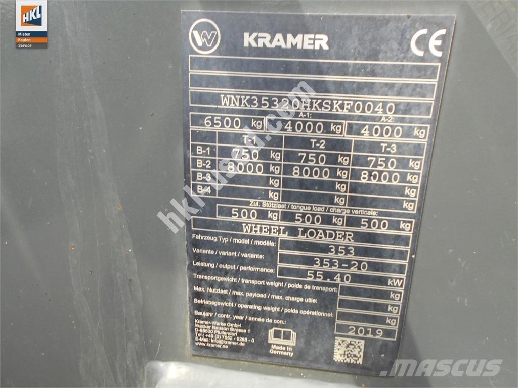 Kramer 5075 Chargeuse sur pneus