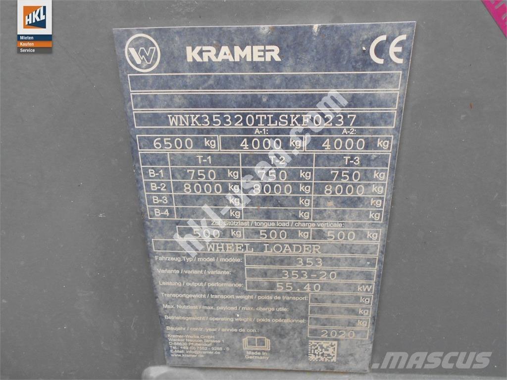 Kramer 5075 Chargeuse sur pneus