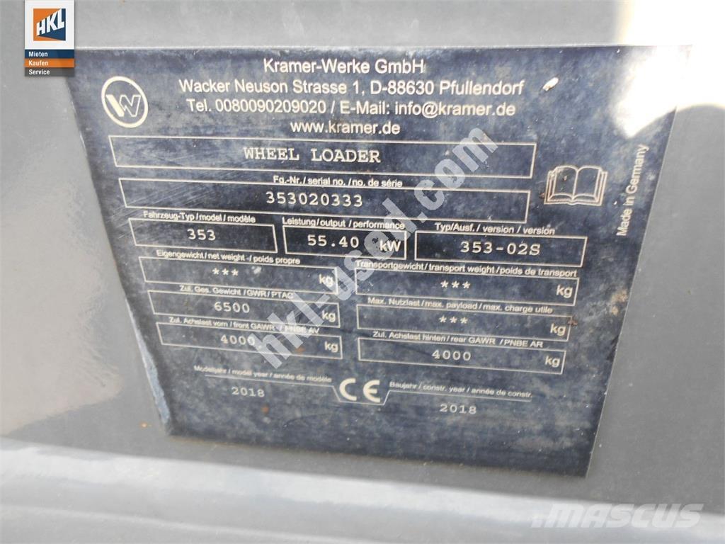Kramer 5095 Chargeuse sur pneus