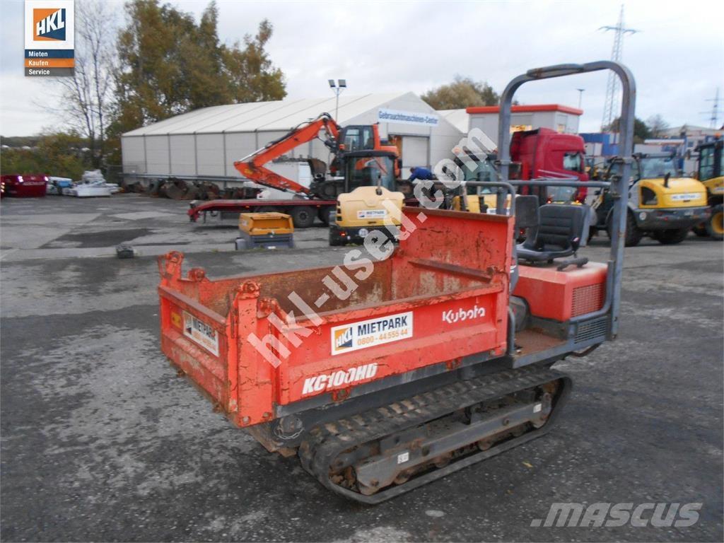 Kubota KC 100 HD Mini tombereau