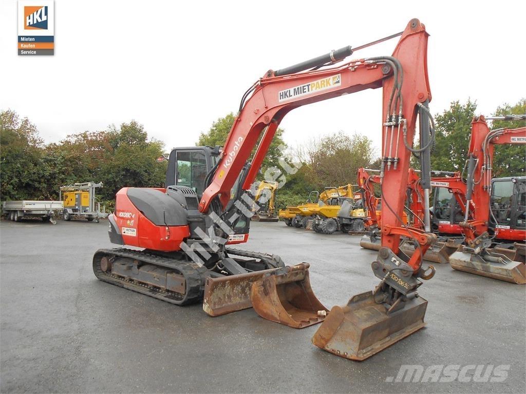 Kubota KX 080-4 Mini pelle < 7t
