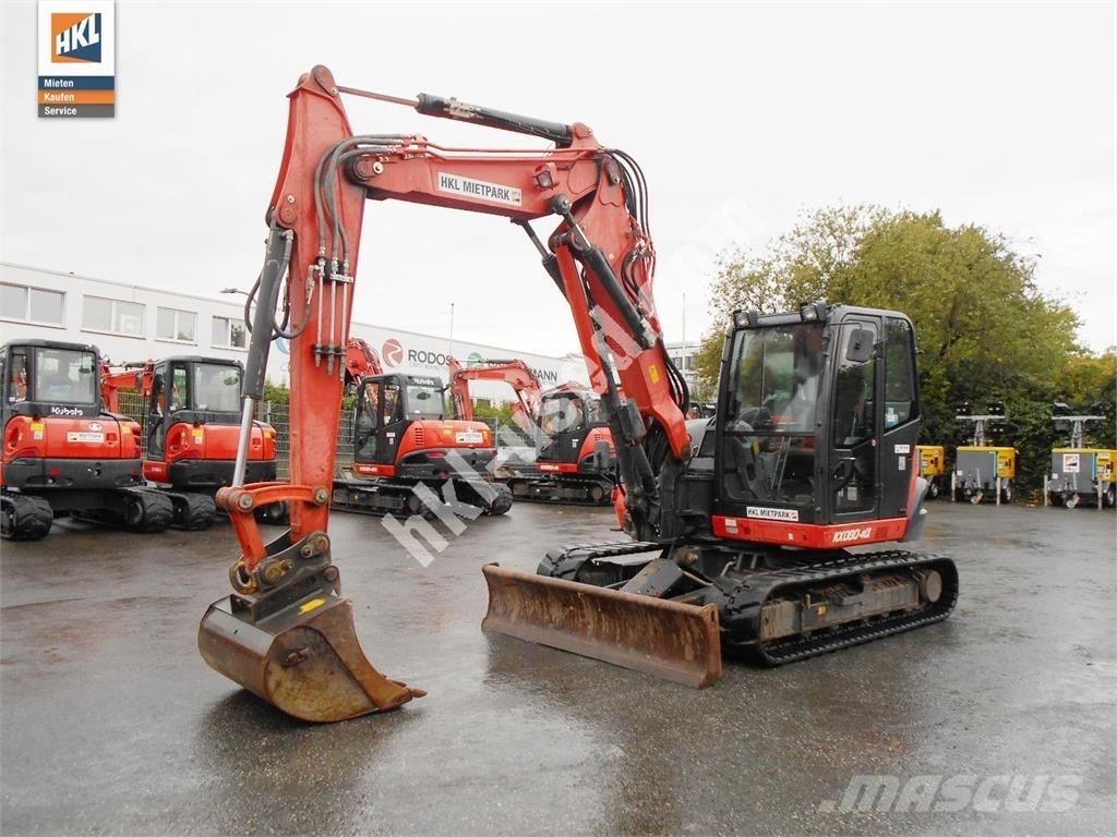 Kubota KX 080-4 Mini pelle < 7t