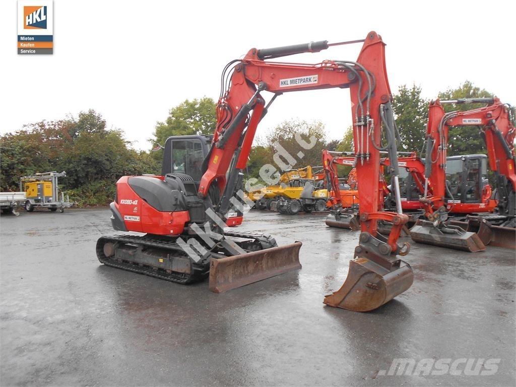 Kubota KX 080-4 Mini pelle < 7t