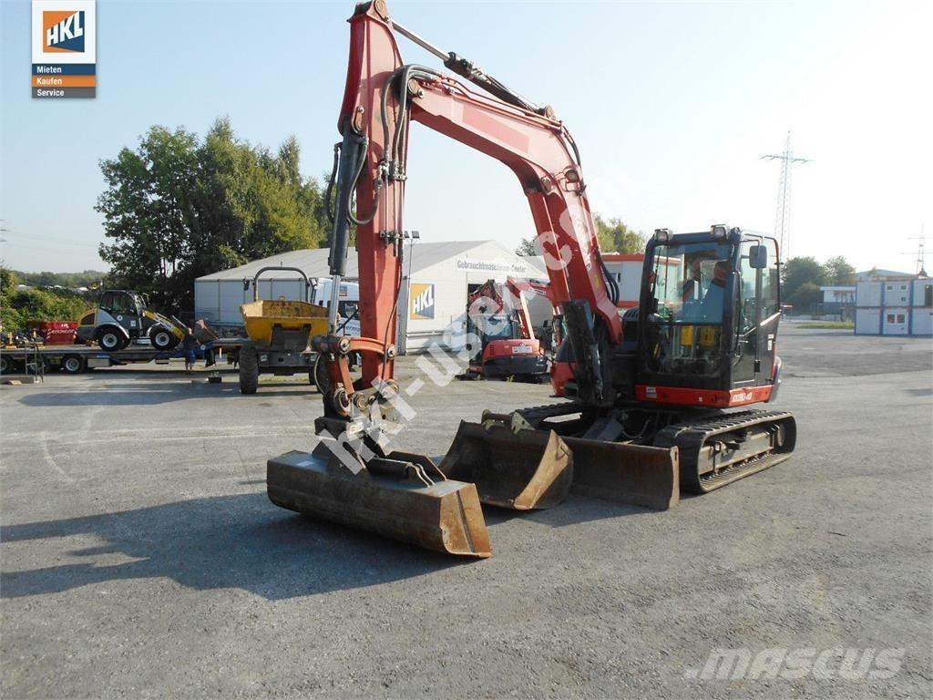 Kubota KX 080-4 Mini pelle < 7t