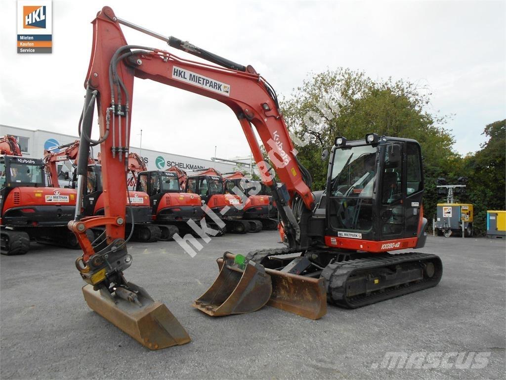 Kubota KX 080-4 Mini pelle < 7t
