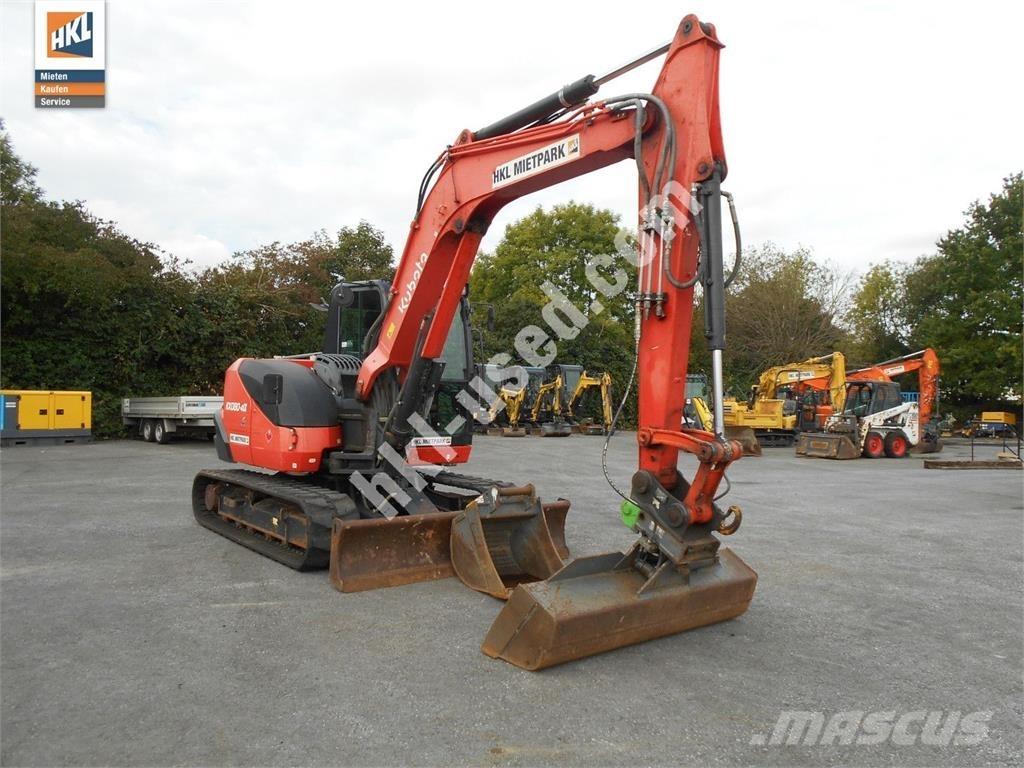 Kubota KX 080-4 Mini pelle < 7t