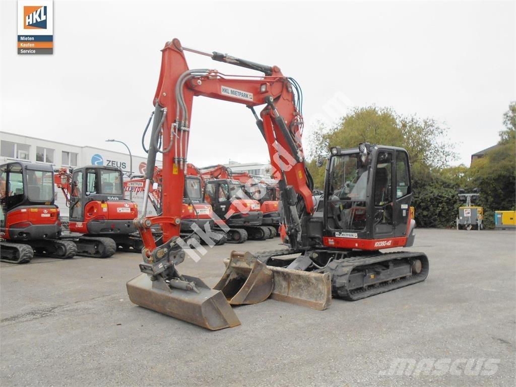 Kubota KX 080-4 Mini pelle < 7t