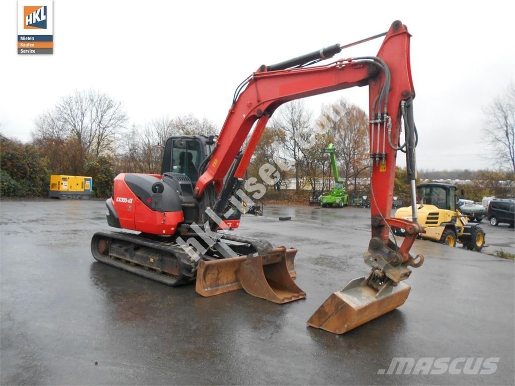 Kubota KX 080-4 Mini pelle < 7t