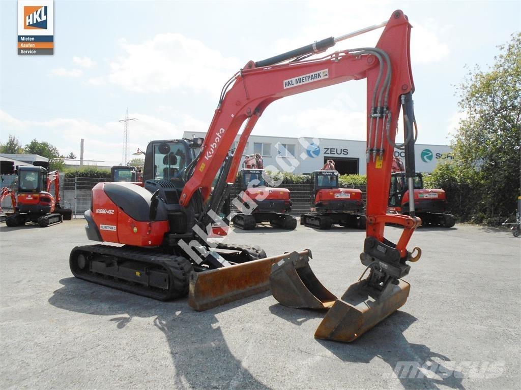 Kubota KX 080-4 Mini pelle < 7t
