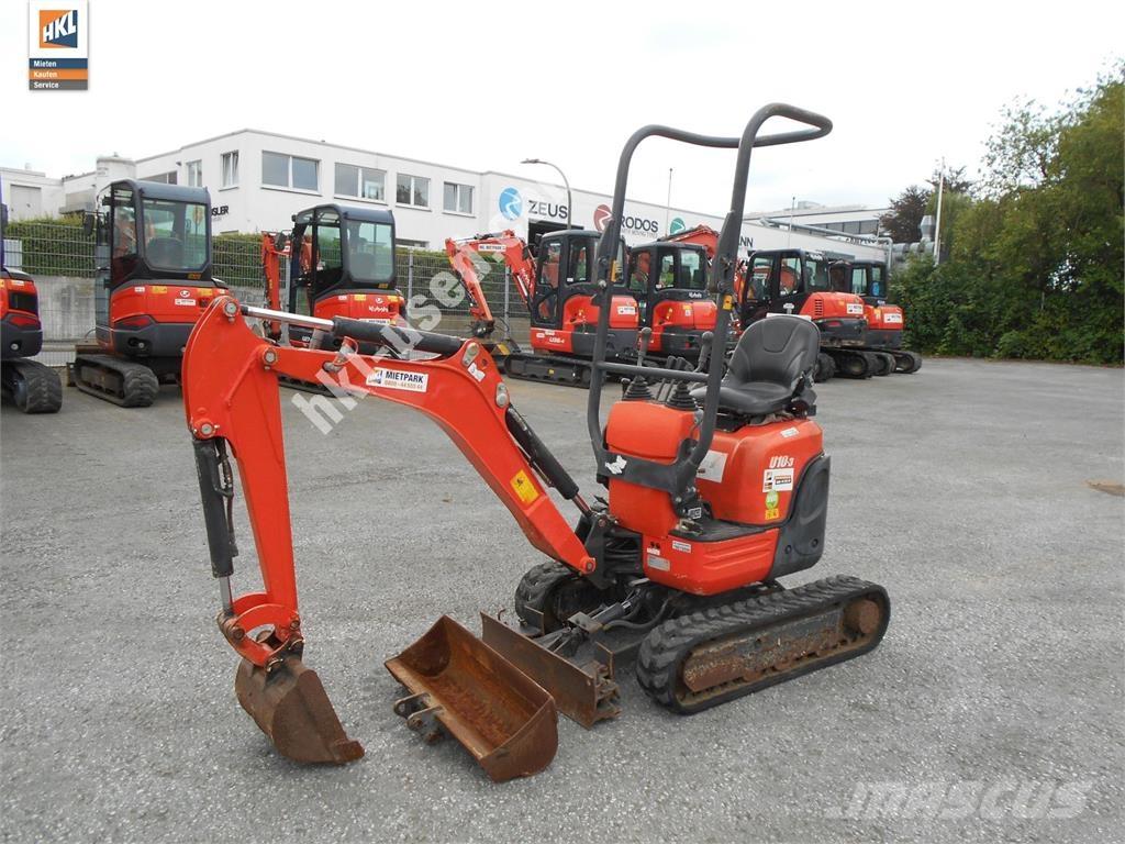 Kubota U 10-3 Mini pelle < 7t