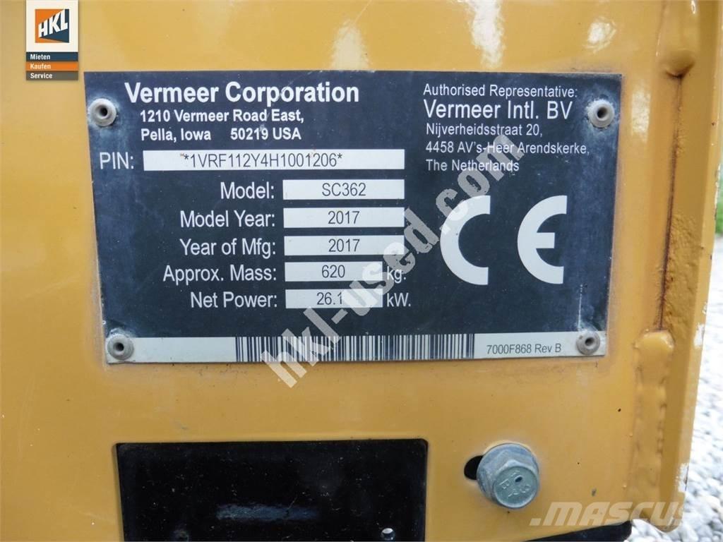 Vermeer SC 362 Construction - Autres