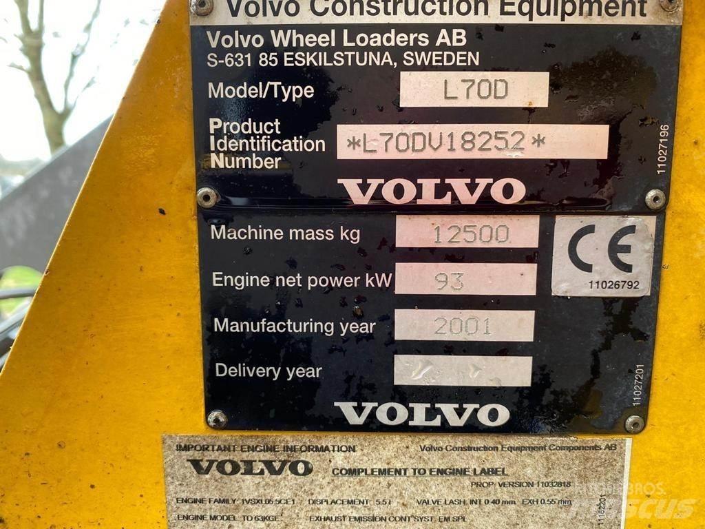 Volvo L70D Chargeuse sur pneus