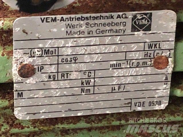  0,55 kW VEM E-Motor Moteur