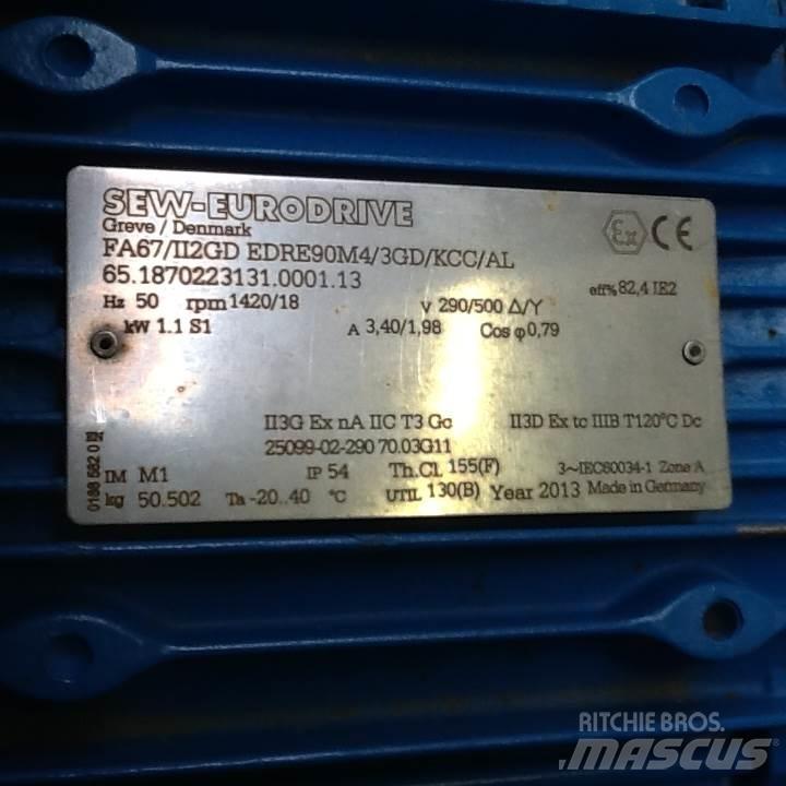  1,1 kW SEW E-Motor Moteur