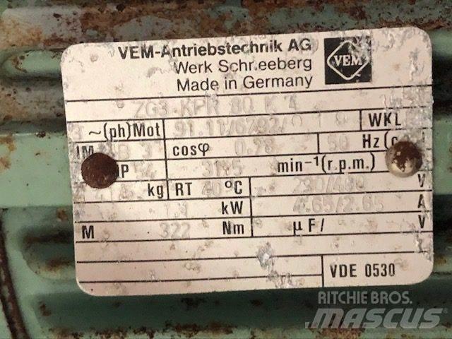  1,1 kW VEM E-Motor Moteur
