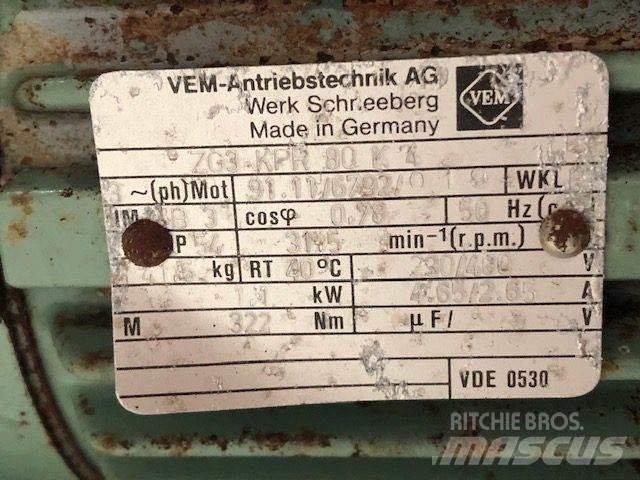  1,1 kW VEM E-Motor Moteur