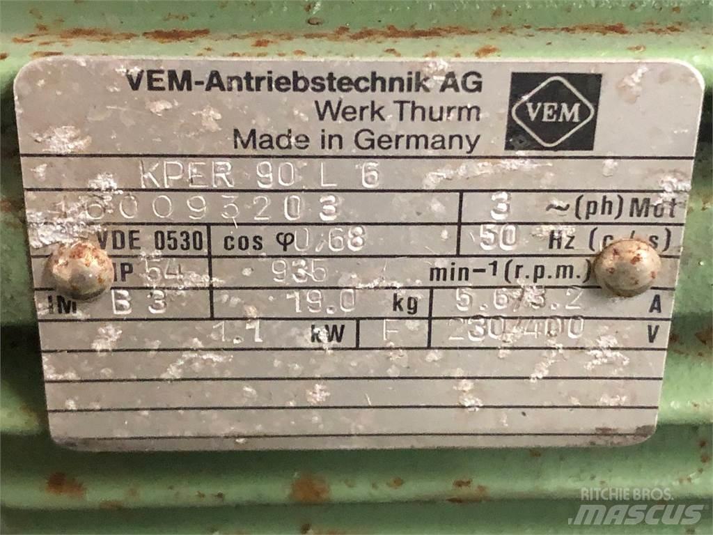  1,1 kW VEM E-Motor Moteur