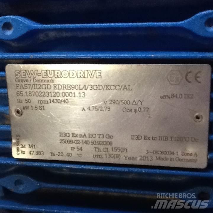  1,5 kW SEW E-Motor Moteur