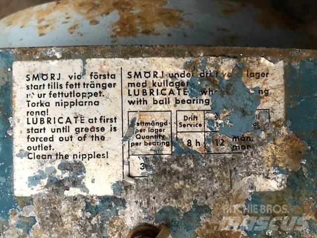  15 kW ASEA Gearmotor Moteur