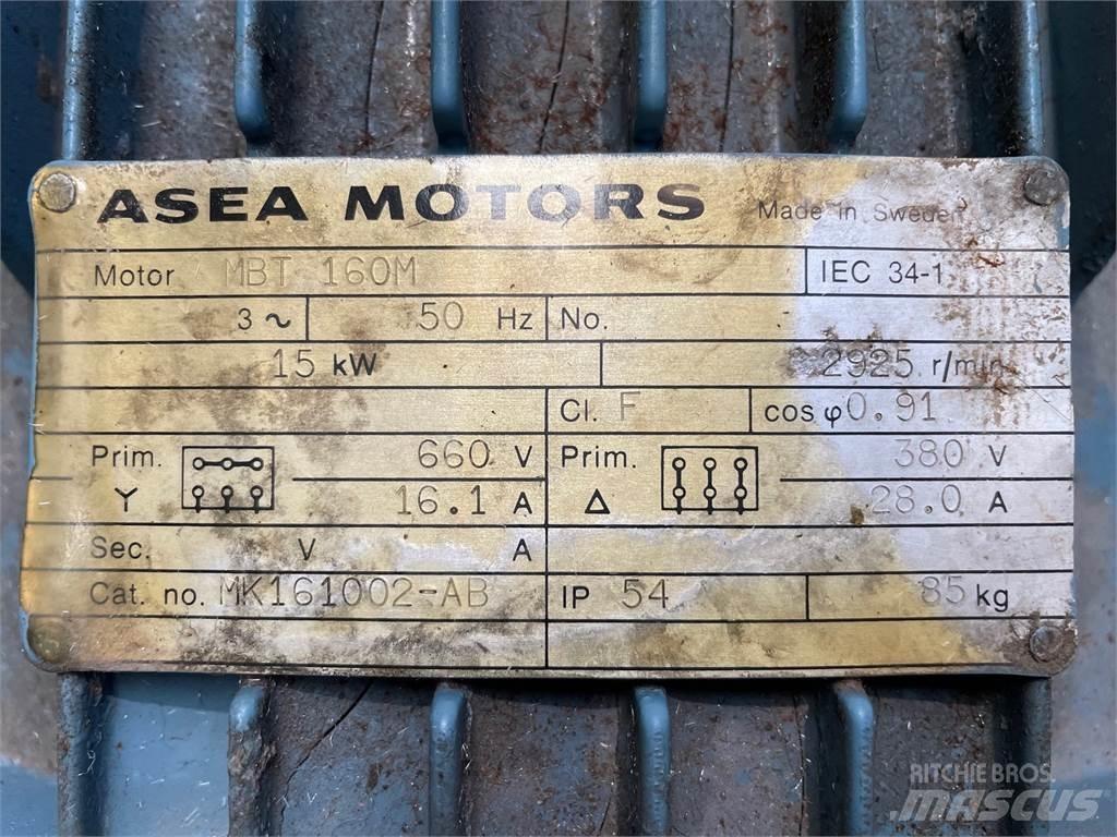  15 kw Asea MBT160M E-motor Moteur
