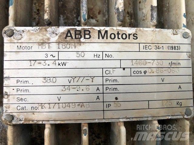  17 kW ABB MBT180M El-Motor Moteur