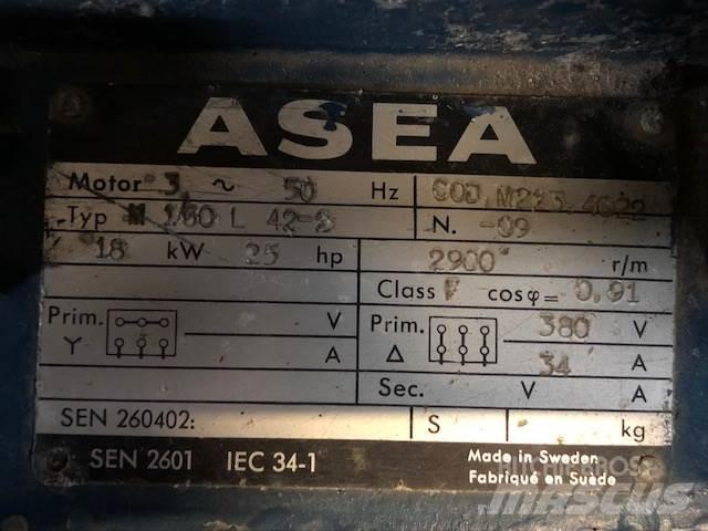  18 kW Asea E-Motor Moteur