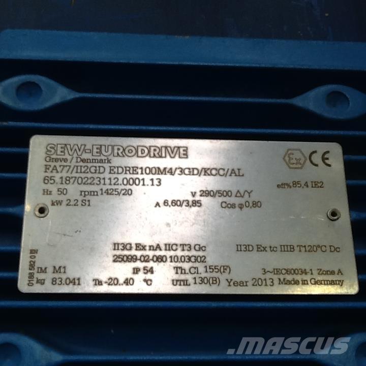  2,2 kW SEW E-Motor Moteur