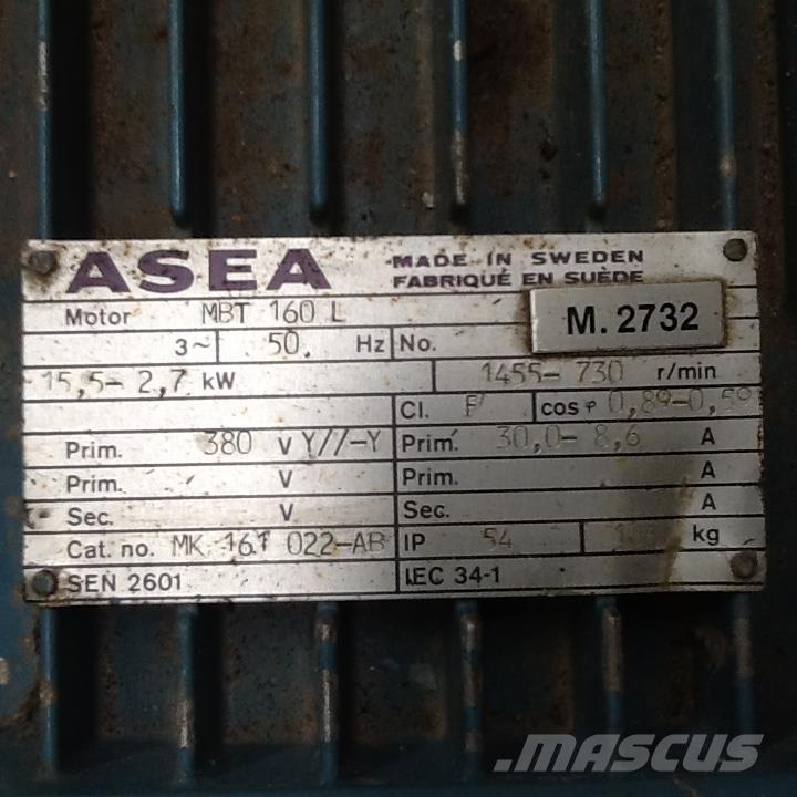  2,7 kW Asea E-Motor Moteur