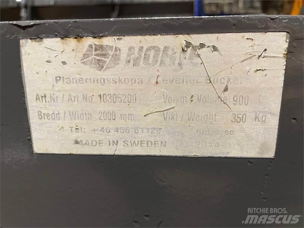  2000 mm Læsseskovl Godet