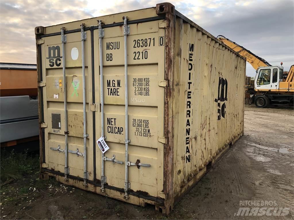  20FT Container Conteneurs de stockage
