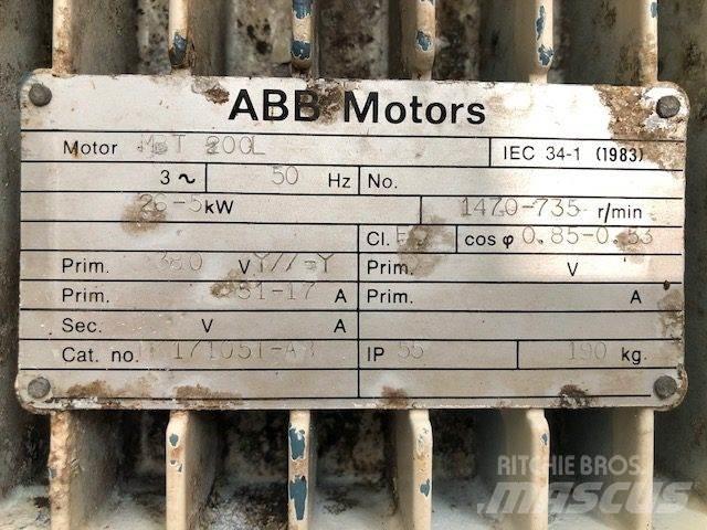  26 kW ABB MBT 200L E-Motor Moteur