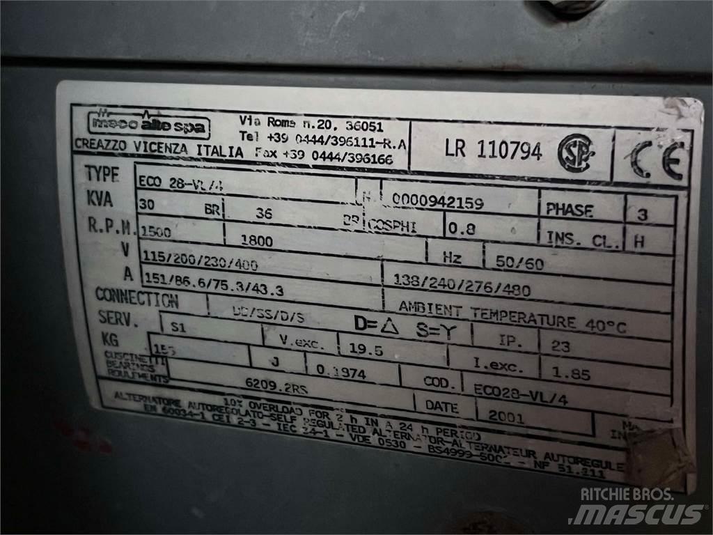 30 kVA Perkins generator Moteur