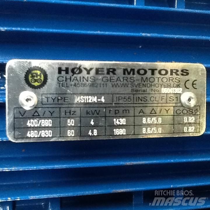  4,0 kW Høyer E-Motor Moteur
