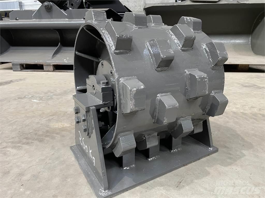 450 mm kompaktorhjul Rouleaux à pneumatiques