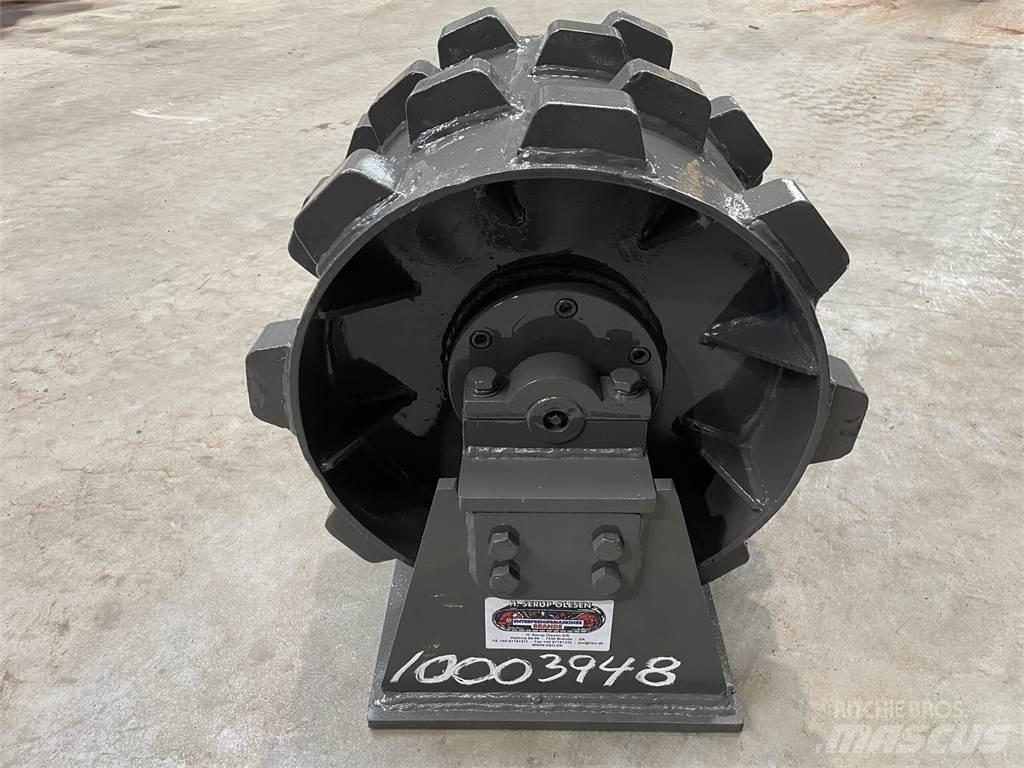  450 mm kompaktorhjul Rouleaux à pneumatiques