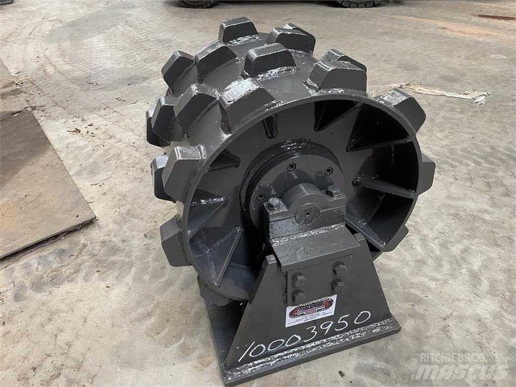  450 mm kompaktorhjul Rouleaux à pneumatiques