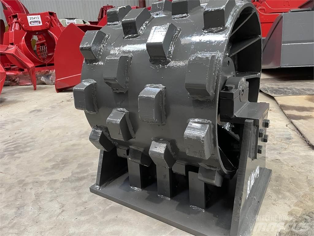  450 mm kompaktorhjul Rouleaux à pneumatiques