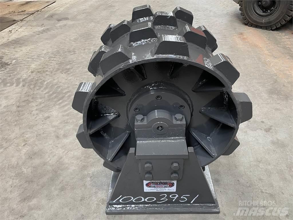  450 mm kompaktorhjul Rouleaux à pneumatiques