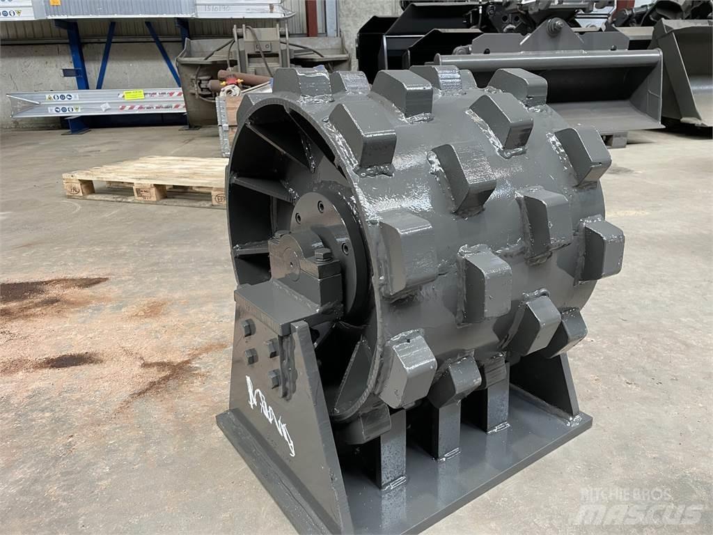  450 mm kompaktorhjul Rouleaux à pneumatiques