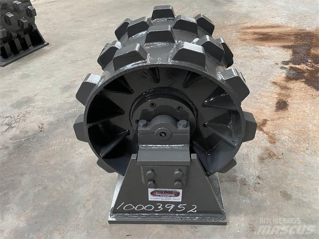  450 mm kompaktorhjul Rouleaux à pneumatiques