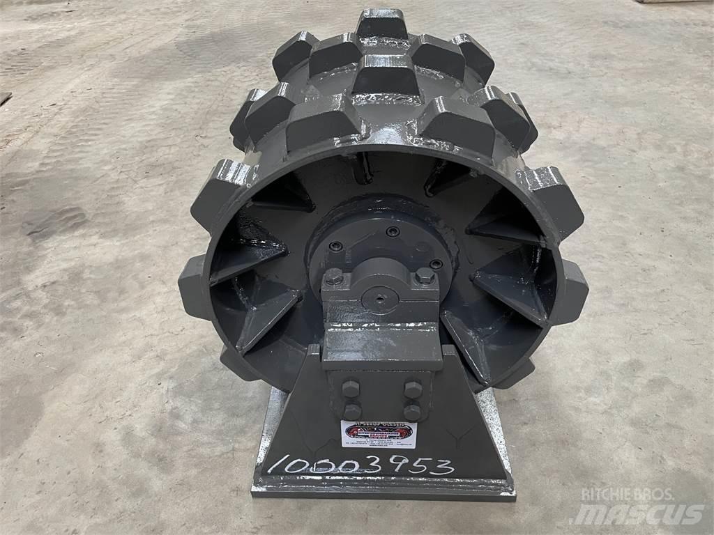  450 mm kompaktorhjul Rouleaux à pneumatiques